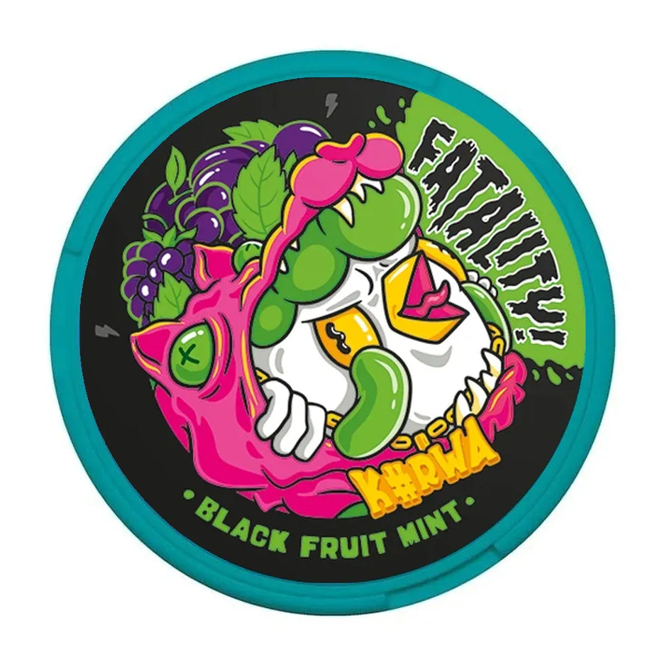 Kurwa Black Fruit Mint Slim SL