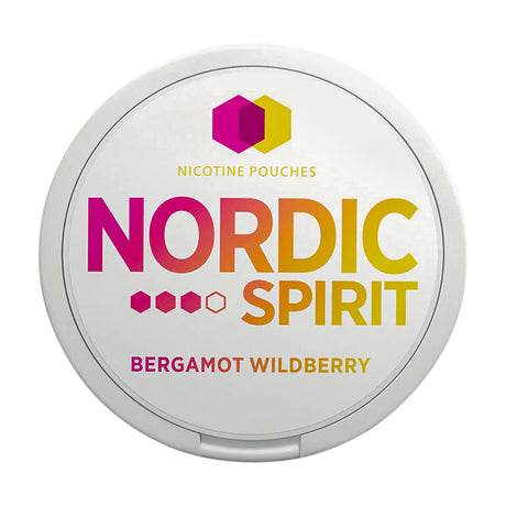 Nordic Spirit Bergamot Wildberry Slim Strong 3/4 9mg